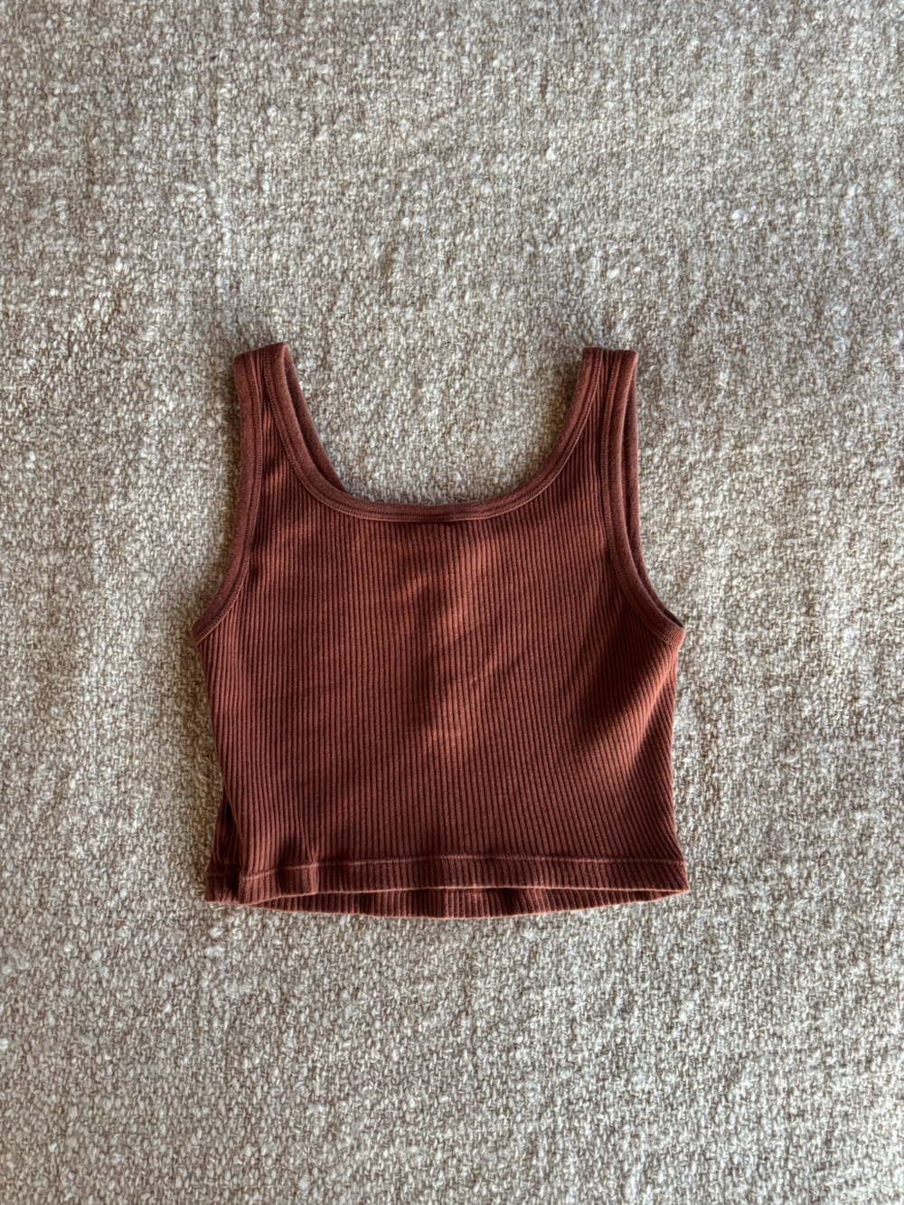 Uniqlo Ribbed Crop Top - Picture 4 of 6